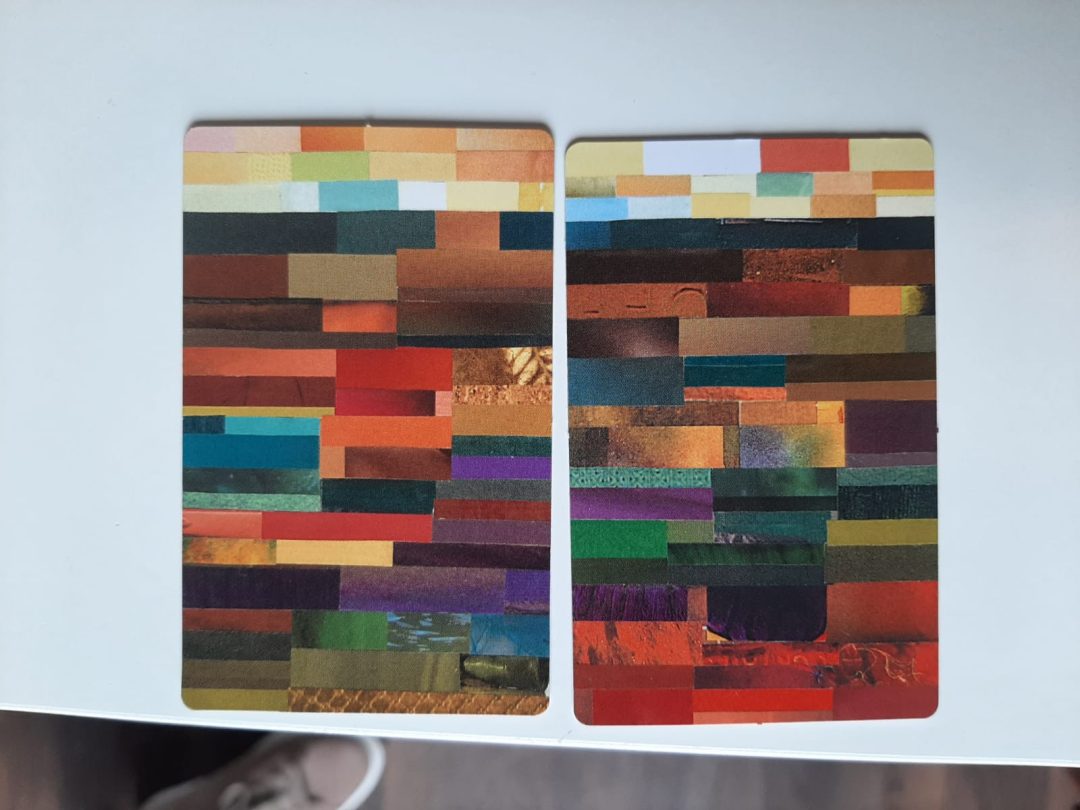 Twee Personal Color Cards naast elkaar op een witte ondergrond